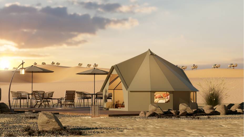 怀柔区露营酒店帐篷厂家